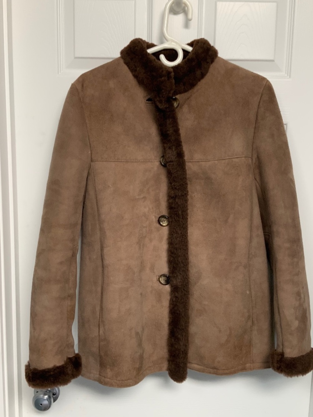 Vintage 1970s Shearling Coat by Leather Attic